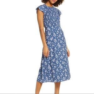 Casa Del Mar Ditsy Floral Midi Dress